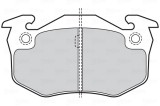 Placute Frana VALEO 301396 FIRST Punte Spate Citroen Peugeot Renault 106 II 206 306 Clio Megane Xsara ZX