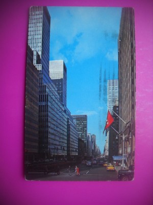 HOPCT 7712 BULEVARDUL PARK AVENUE - NEW YORK CITY - STAMPILOGRAFIE-SUA-AMERICA DE NORD -CIRCULATA foto