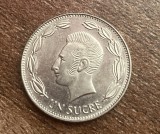 C50 - Moneda foarte veche - Ecuador - 1 sucre - 1988
