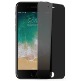 Folie de sticla privancy 5D case friendly pentru Apple iPhone 7, Privacy Glass GloMax, folie securizata duritate 9H anti amprente