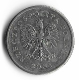 Polonia 10 groszy 2004