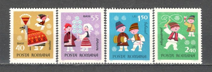 Romania.1969 Obiceiuri de Anul Nou ZR.336