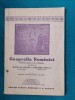Manual Geografie Clasa a III-a, 1927, Stare Buna - Carte Scolara Veche
