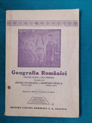Manual geografie clasa a 3a 1927 foto