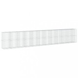 Cumpara ieftin Cos gabion cu capac, 1150x100x200 cm, fier galvanizat
