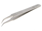 Pensetă Precizie 105mm V&acirc;rf &Icirc;ngust Curbat