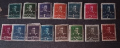 ROMANIA 1940 Lp 153 Mihai uzuale filigran CC,nestampilat foto