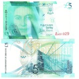 Gibraltar 5 Pounds 2020 P-42 UNC
