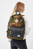 Rucsac Herschel Heritage Woodland Camo/Denim - Cod 1588734555, Textil