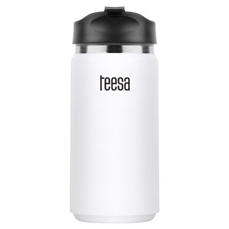 Termos calatorie inox alb 350ml Teesa