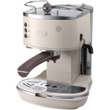 Espressor manual De&amp;#039;Longhi Vintage ECOV311.BG, 15 bar, 1.4 l, Sistem Cappuccino, Crem, Delonghi