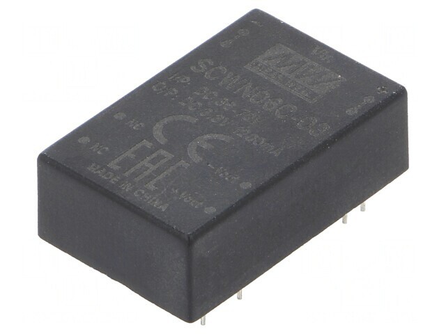 Convertor DC/DC 6W 36-72V la 3.3V 1200mA THT