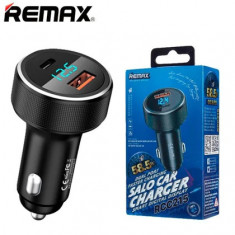 Incarcator Auto 1xUSB Fast Charge si PD USB C 58.5W Remax RCC215