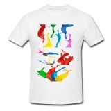 Tricou &quot; Vopsea colorata &quot;