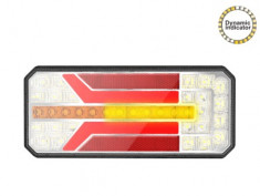 Lampa stop camion LED cu semnalizare dinamica SL-5005 12-24V Mall foto