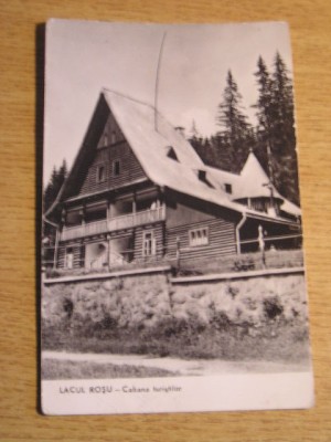 QW24 L - Carte postala - tematica turism - vedere - Lacul Rosu 11 foto
