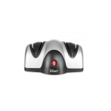 Ascutitor de cutite electric Zilan, 2 nivele de ascutire, 40 W, usor de curatat, picioare anti-alunecare, Gri, Zilan Floria