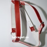 Ham piele reglabil 90 &ndash; 110 cm Nr 5 rosu