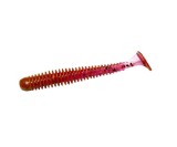 Năluca soft Crazy Fish Vibro Worm 75mm culoare 12 Squid