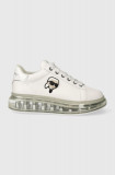 Cumpara ieftin Karl Lagerfeld sneakers din piele KAPRI KUSHION culoarea alb, KL62630N