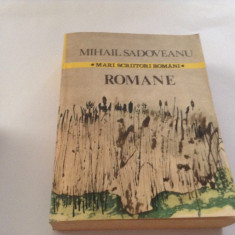 MIHAIL SADOVEANU 3 ROMANE//OSTROVUL LUPILOR/NOPTILE DE SINZIENE----RF10/4