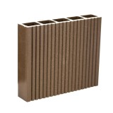 Uluca celulara gard WPC, 120 x 24 x 2000 mm, wenge