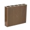 Uluca celulara gard WPC, 120 x 24 x 2000 mm, wenge