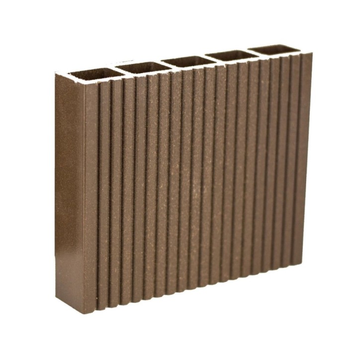 Uluca celulara gard WPC, 120 x 24 x 2000 mm, wenge