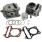 Kit Cilindru scuter Zhongyu Zhongyu 80 80cc 4T + CHIULOASA - Racire Aer