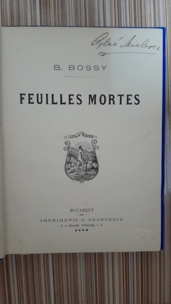 Feuilles Mortes - B. Bossy