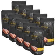 Piper Platinum Pure hrana la plic curcan si cartofi 10 x 150 g foto