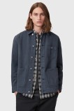 AllSaints jacheta de bumbac EAVIS CHORE culoarea albastru marin, de tranzitie, M015OC