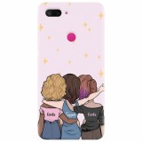 Husa silicon pentru Xiaomi Mi 8 Lite, Girls Support Girls
