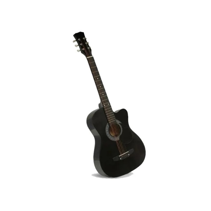Chitara Clasica din Lemn 4/4 &ndash; Instrumentul Perfect pentru Incepatori si Avansati, Negru