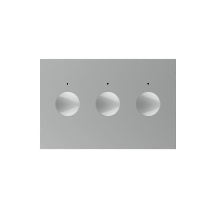 Modul intrerupator triplu cu touch Livolo standard Italian, Serie noua SmartElectro IntelligentHouse