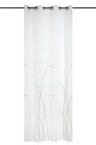 Perdea Pampa 140X260 Cm, Culoare Alb, 100% Poliester