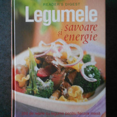 LEGUMELE SAVOARE SI ENERGIE. 250 DE RETETE CU LEGUME. READER'S DIGEST (2007)