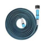 Furtun apa extensibil 15/30m cu stropitor si accesorii