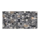 Gresie exterior / interior portelanata Carol Grey, 30 x 60 cm, gri, mata, rectificata, aspect piatra