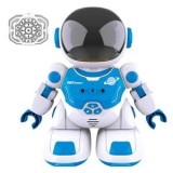 Robot inteligent cu telecomanda si lumini, albastru, plastic, CMCLASS