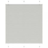 vidaXL Jaluzea plisată gri deschis 120x100 cm Lățime țesătură 119,4 cm
