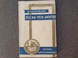 CELE MAI VECHI AMINTIRI-MIHAIL SADOVEANU