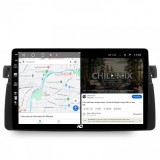 Navigatie BMW Seria 3 E46 M3 6GB RAM Android 13 Octacore Slot Sim 4G DSP GPS Wi-FI Carplay Android Auto USB Bluetooth Waze Touchscreen 9 Inch