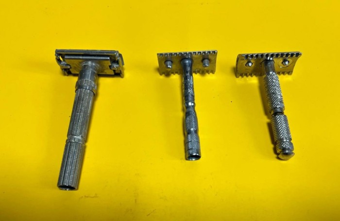 Lot obiecte vechi de bărbierit