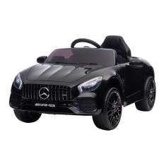 Masinuta electrica pentru copii, mercedes benz amg gt, 2x20w, mp3, usb/sd, suspensie, maxim 35 kg, 12v, negru foto