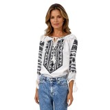 Bluza dama tip ie R25 alb/negru darth vader , marimea 2XL