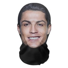 Masca Celebritati Cristiano Ronaldo Innovium&trade;, Reproducere Fidela, Comfort Superior, Design Premium, Petreceri Tematice, Halloween