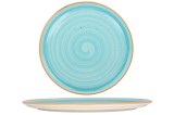 Bonna Farfurie cu pizza - Aqua - Por&Aring;&pound;elan - 32 cm - set de 2