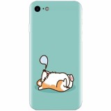 Husa silicon pentru Apple Iphone 6 / 6S, Cute Corgi