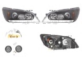 Far Lexus Is (Xe1), 10.1998-10.2005, fata, Stanga+Dreapta, xenon; cu LED indicator; D2R+H1; manual/electric; negru; fara unitate control; tuning; far